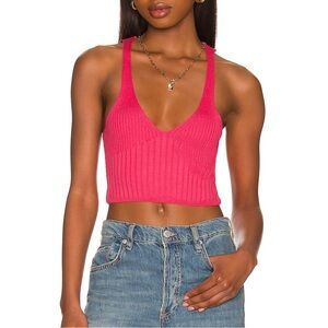 Pink Halter Cami
